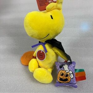 Peanuts Woodstock Halloween Plush with Cape Crinkle & Jingle Sounds 2025